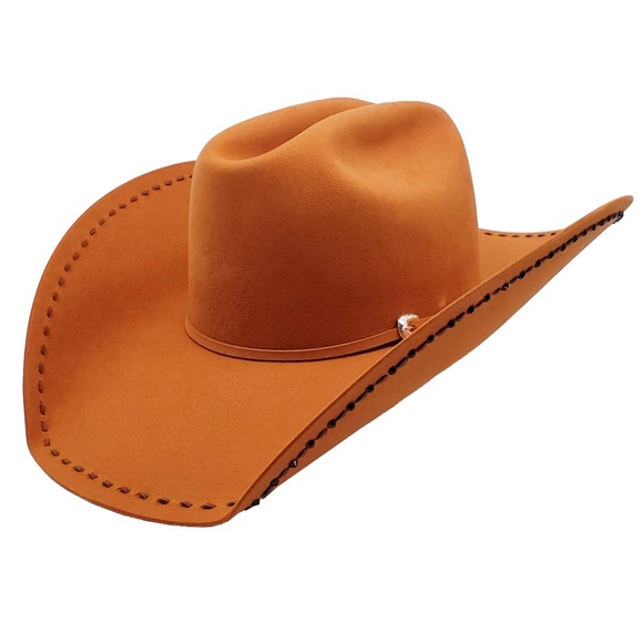 CUSTOM CAYENNE ATWOOD HAT 7 1/8 - Picture 1 of 3